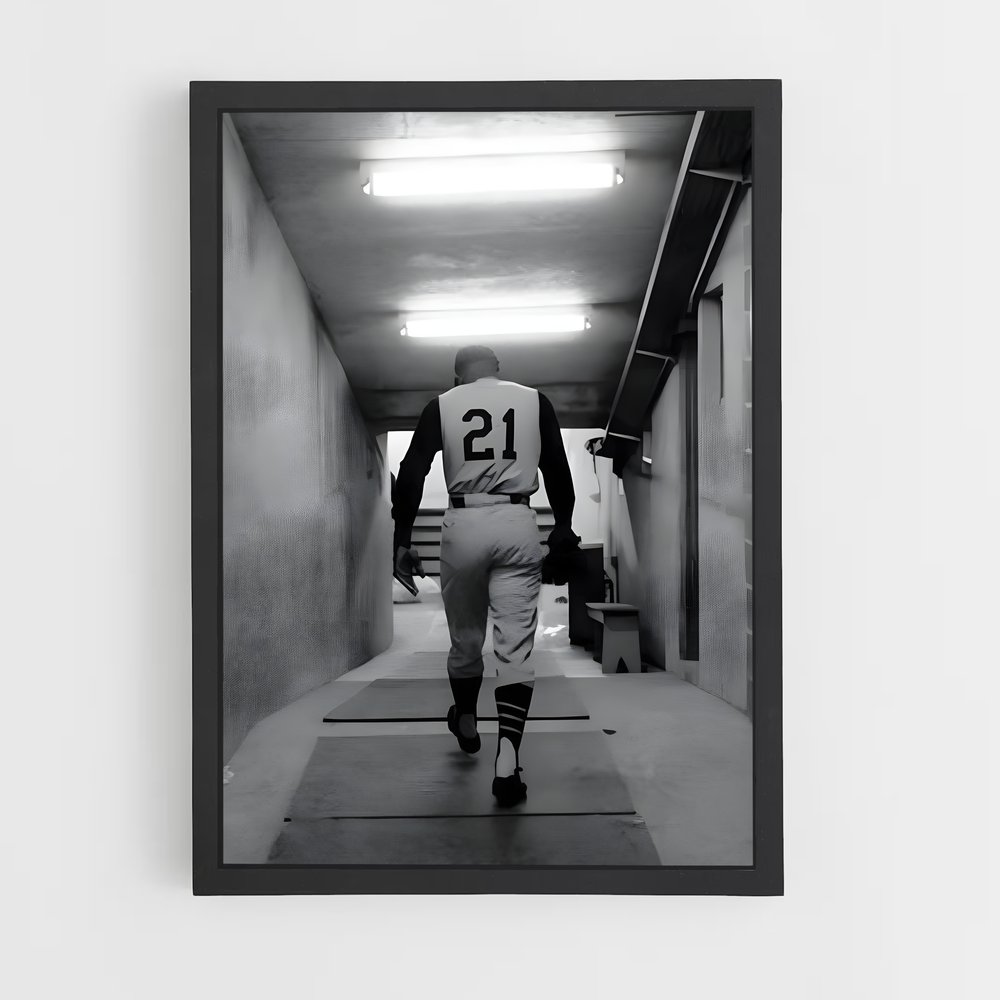 Poster Tunnel vers la Gloire – affiche Baseball (vue 2)